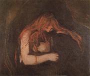 Edvard Munch Leech oil painting on canvas